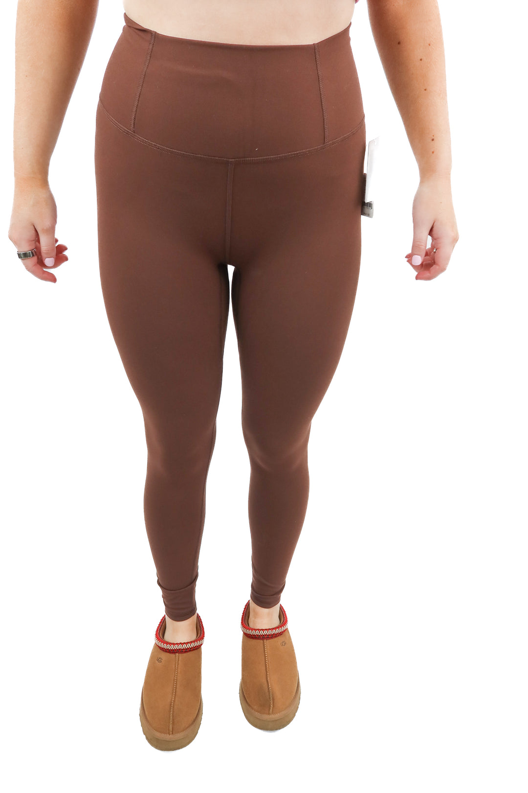 fp movement chocolate brown leggings NWT (S; retail $98)