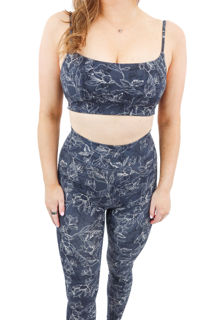 Stori. blue floral active set (S)