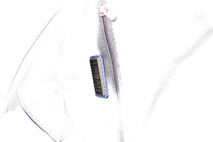 Urban expressions blue patent bag