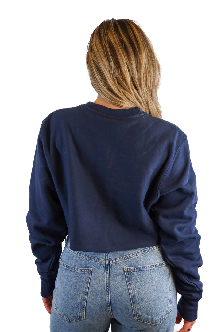 "Barstool Sports" cropped sweatshirt (S)