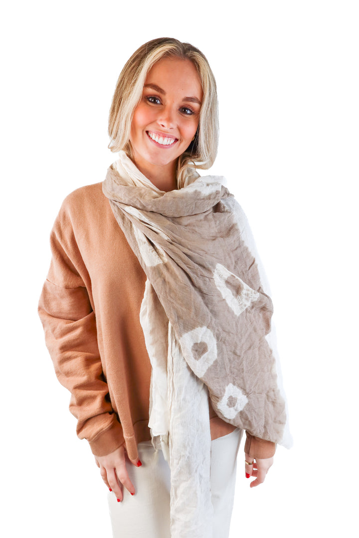 Lulus neutral printed scarf