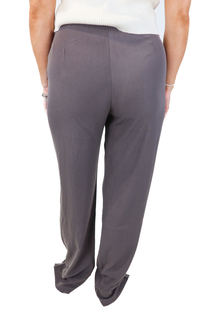 Kittenish dark grey trousers NWT (S; retail $64)*