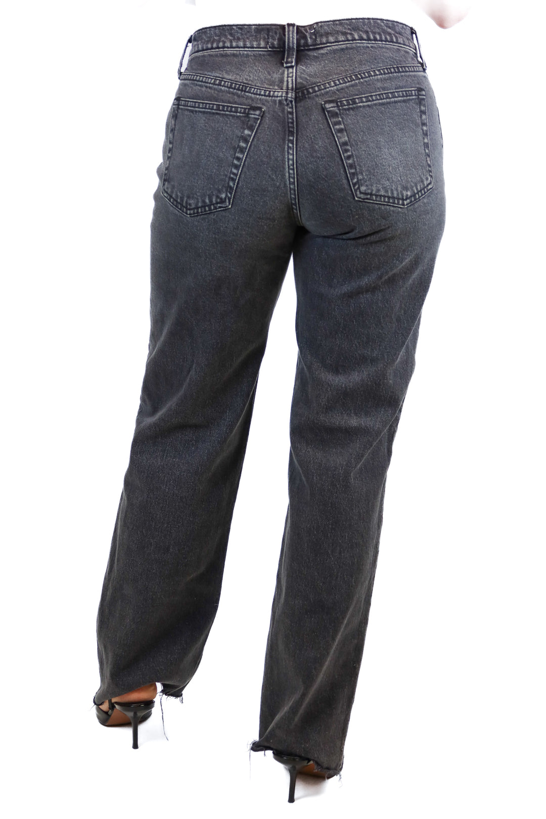abercrombie black the baggy low rise jeans (26/2R)
