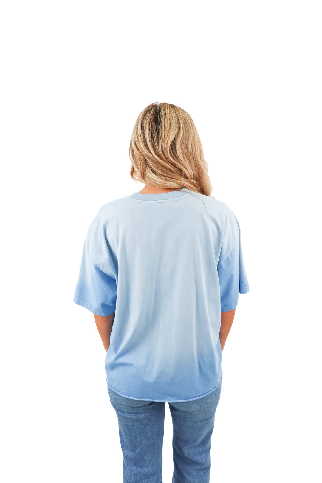 elwood blue ombre tshirt (m)