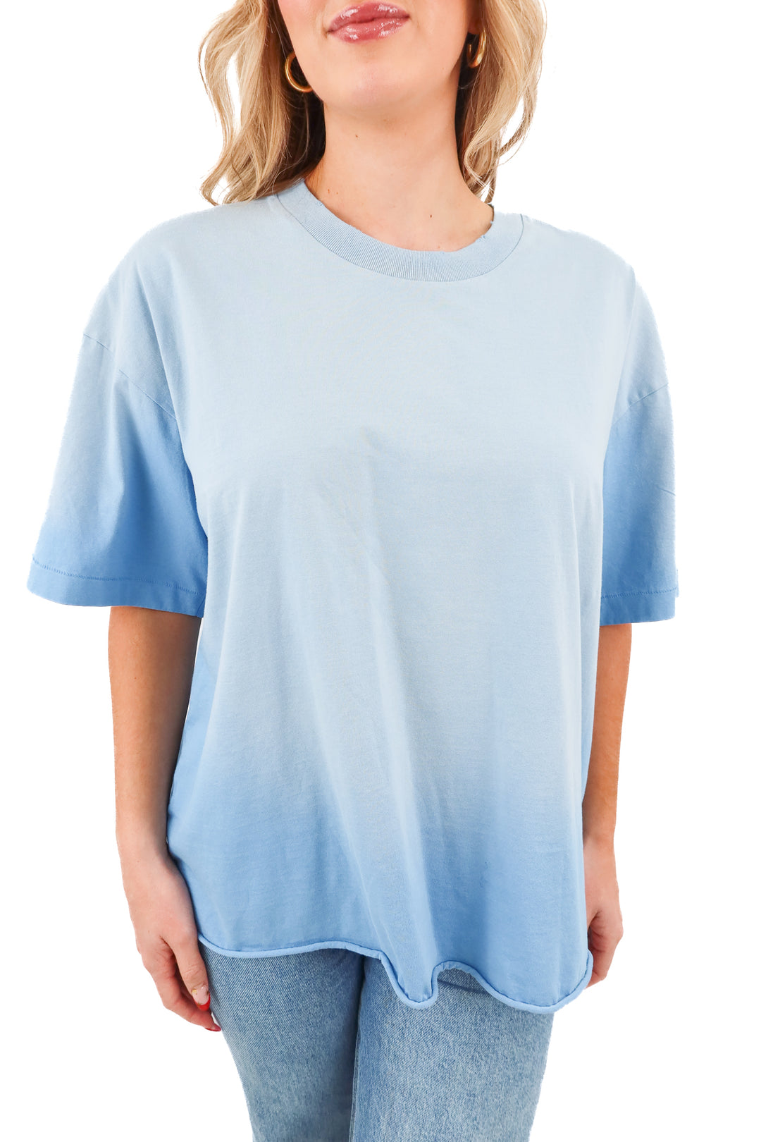 elwood blue ombre tshirt (m)