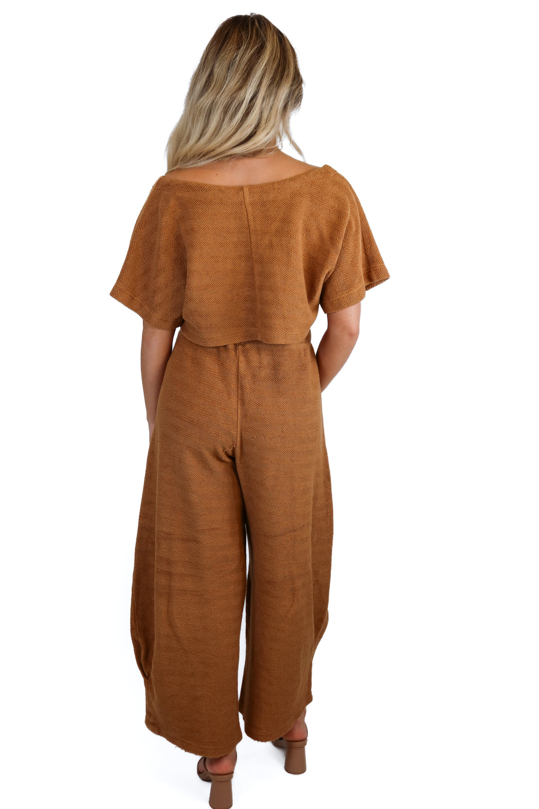 FP Beach Cocoa Brown Set (S; retail $128)