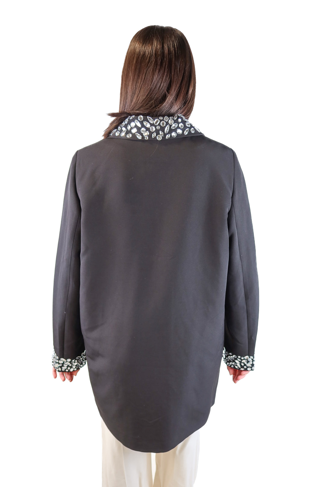 Show Me Your Mumu Blazer dress with Rhinestone Details (L; retail $228)