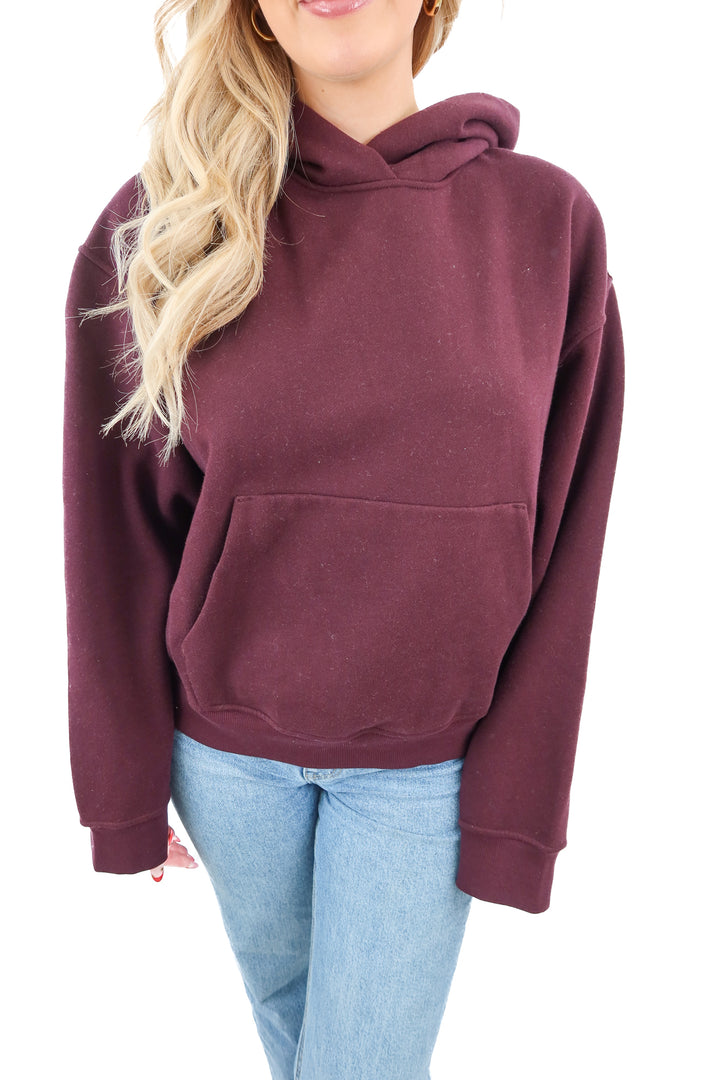 lululemon purple hoodie (m; retail $128)