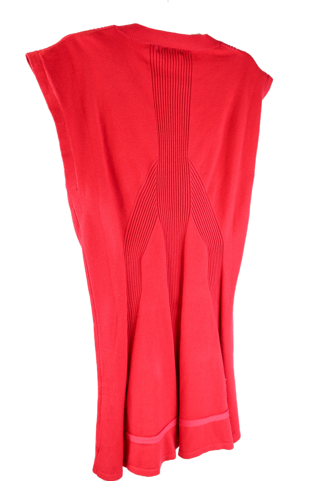 Avara red short sleeve sweater dress (XL)