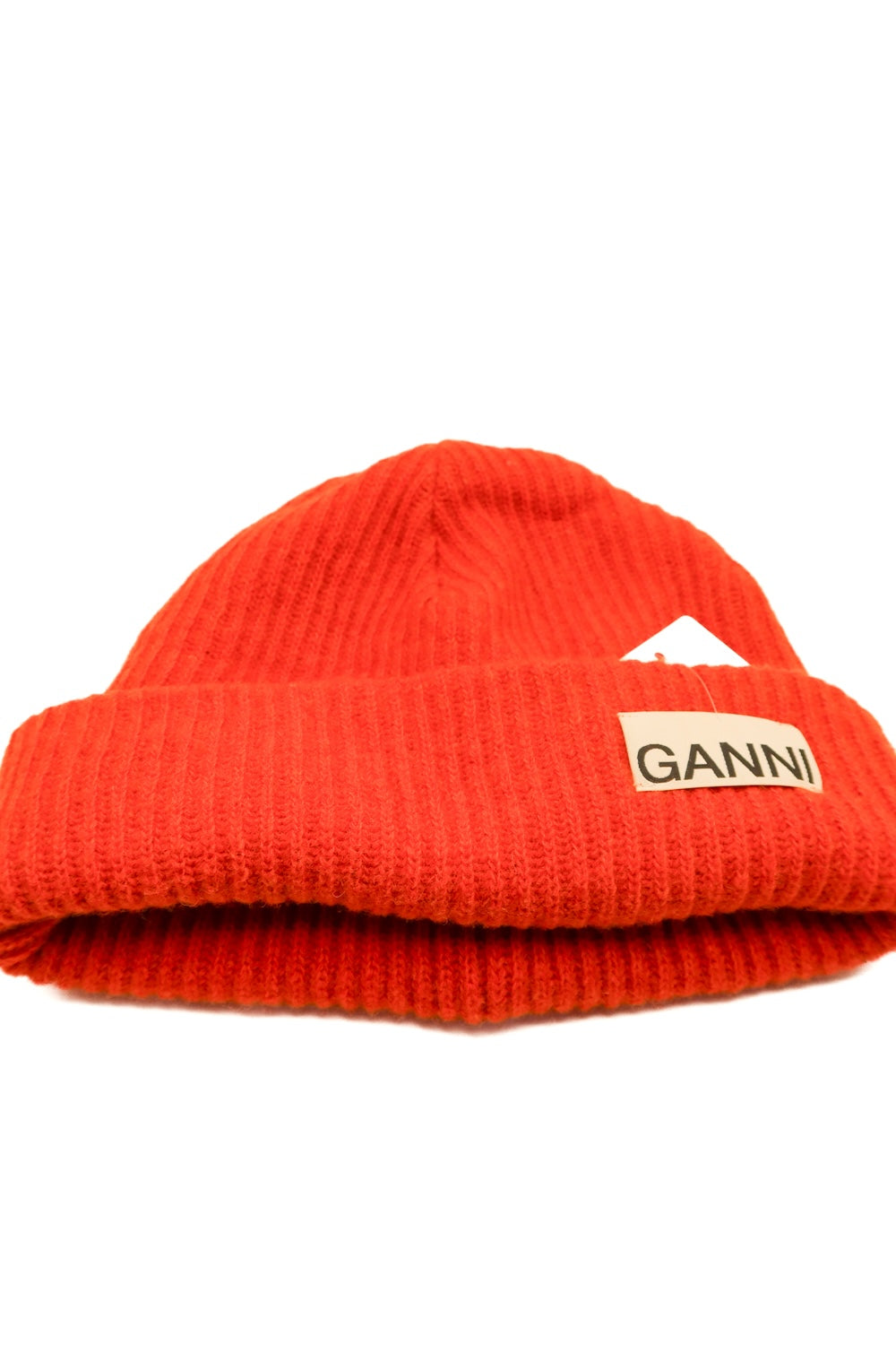 Ganni orange beanie (retail $138)