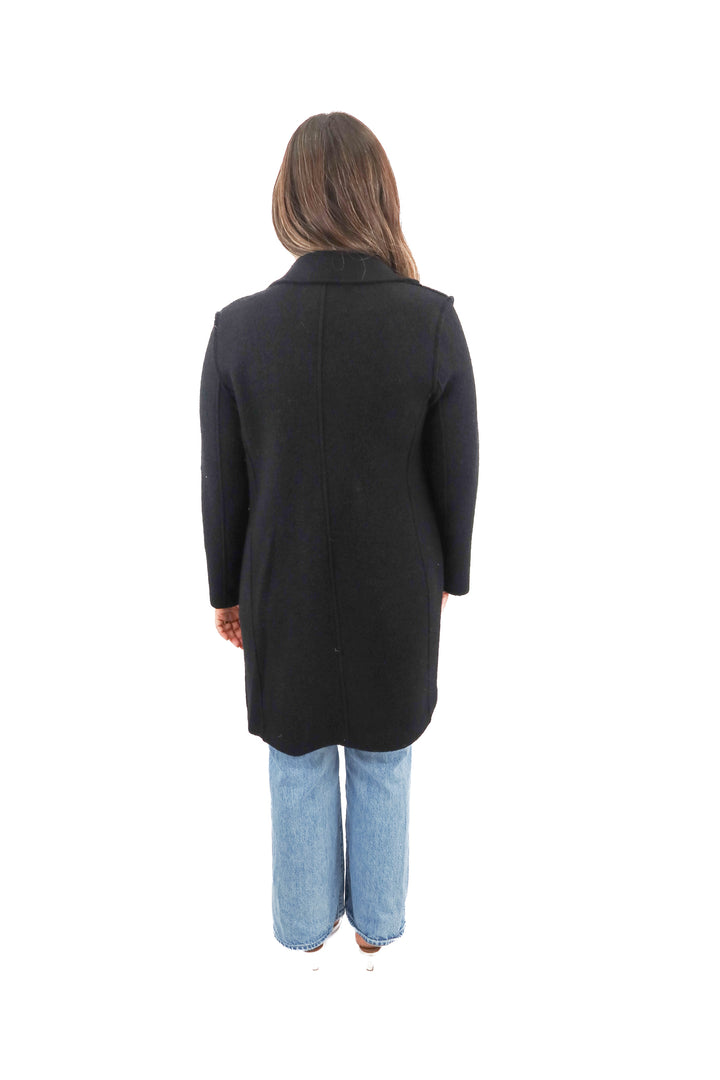 j. crew black wool coat NWT (2)