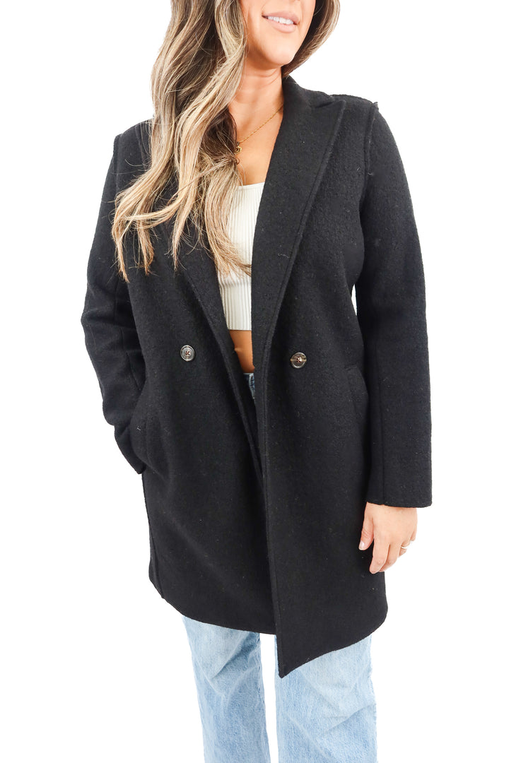 j. crew black wool coat NWT (2)