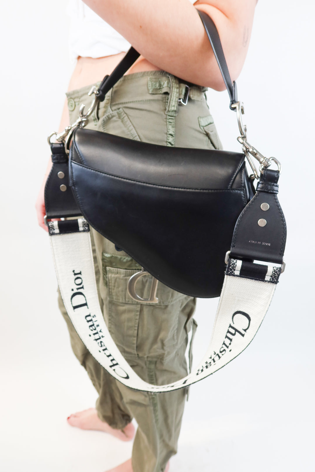 Dior Saddle Bag (retail $5,600 - bag $4,400 + strap $1,200)