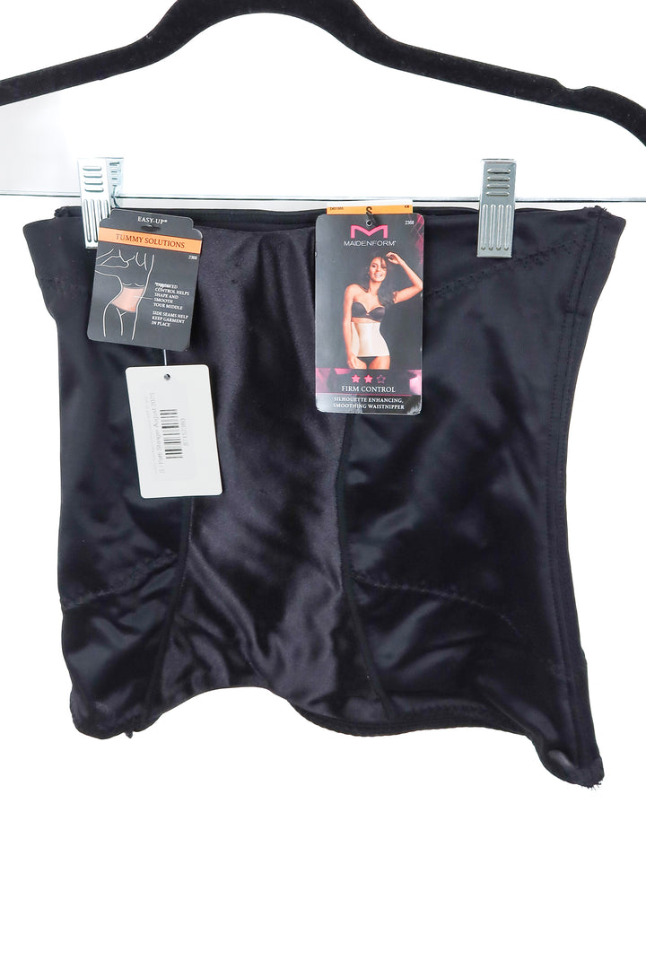 maiden form black tummy control NWT (S; retail $43)