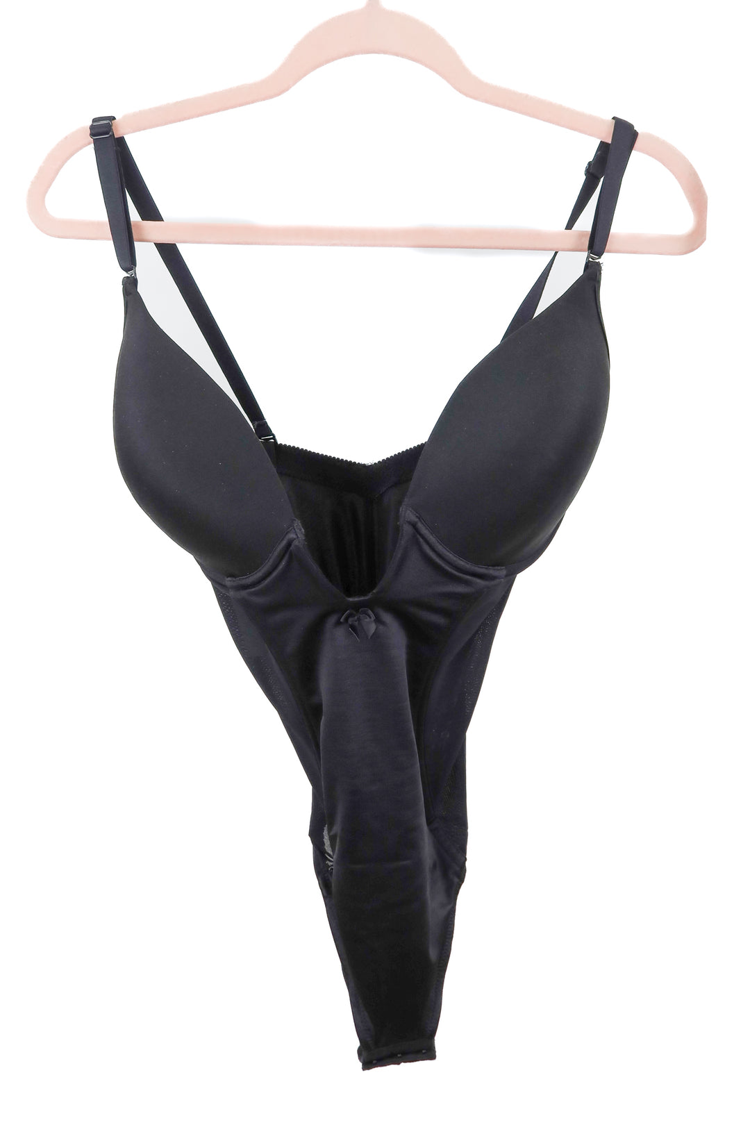 Va Bien black shape wear bodysuit (34E)