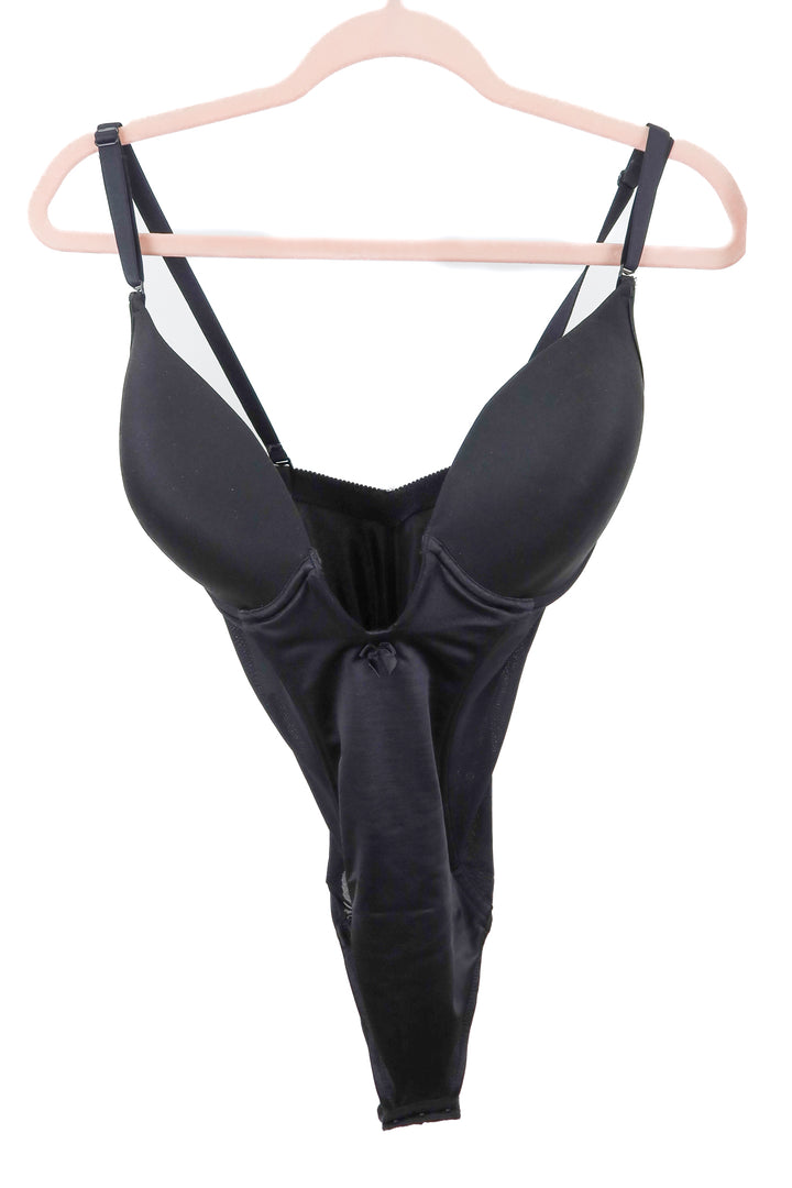 Va Bien black shape wear bodysuit (34E)