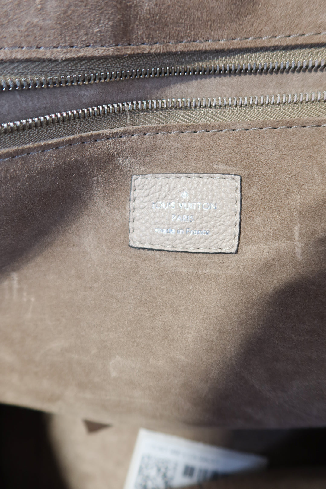 SOLD Louis Vuitton Soft Lockit MM Bag in Galet (retail $4,200)