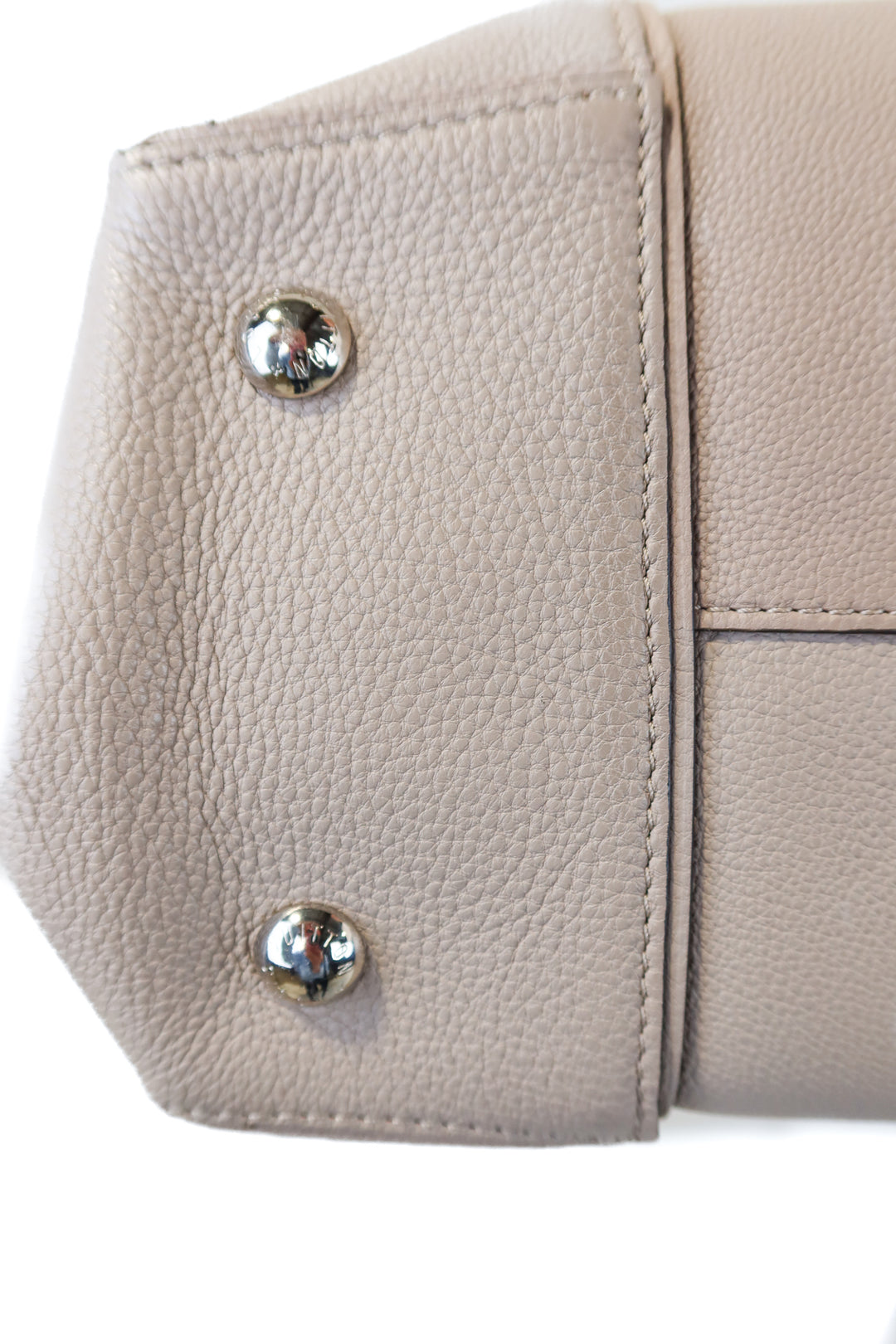 SOLD Louis Vuitton Soft Lockit MM Bag in Galet (retail $4,200)