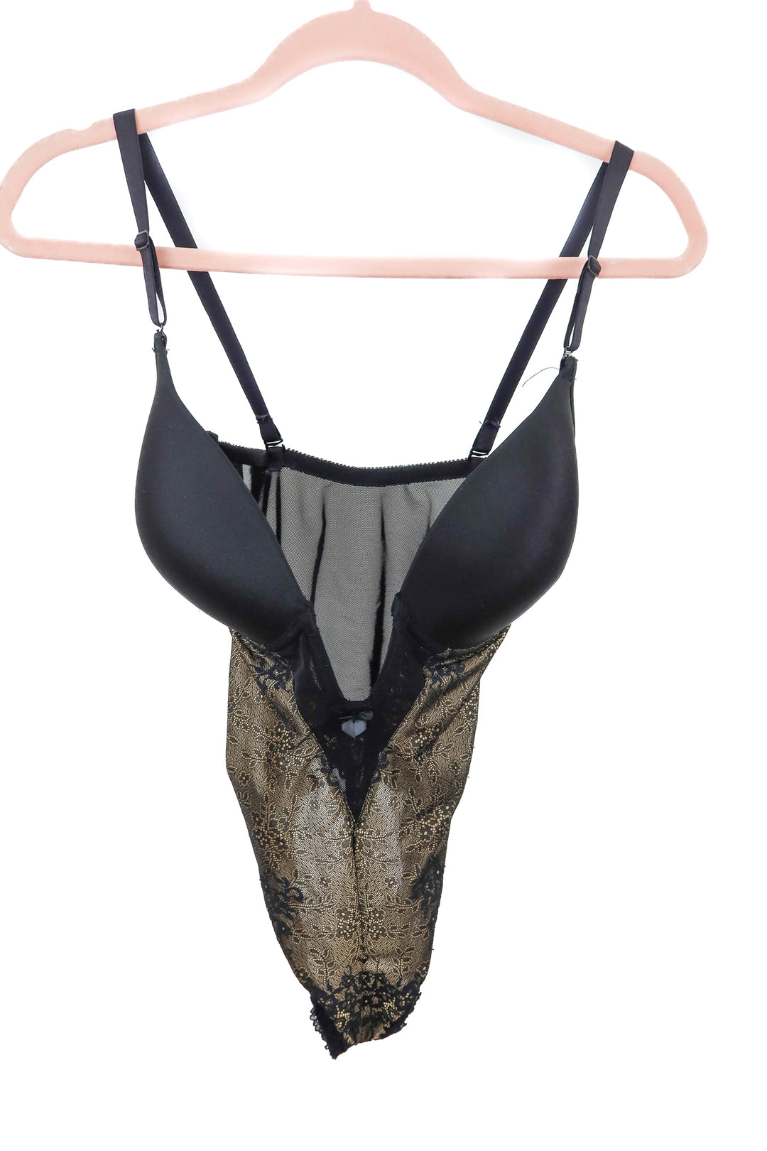 Va bien ultra lift black bodysuit NWT (34E; retail $125)