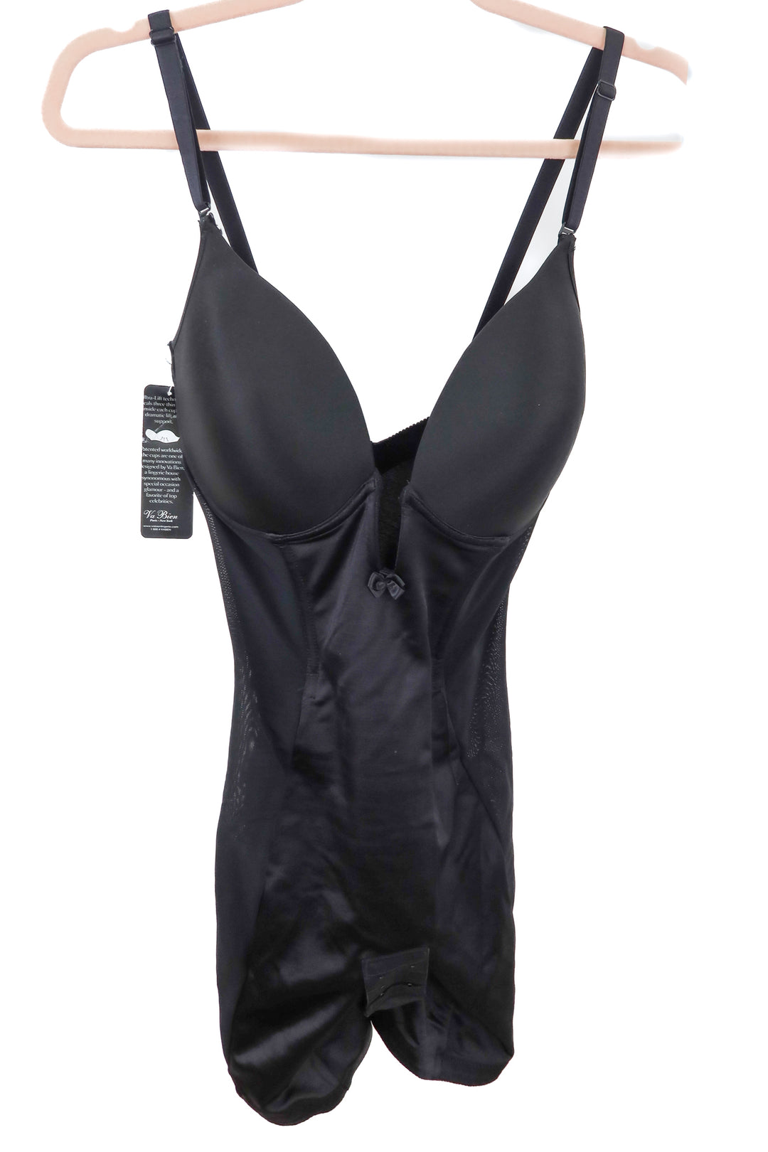 va bien black shapwear romper NWT (32D; retail $72)