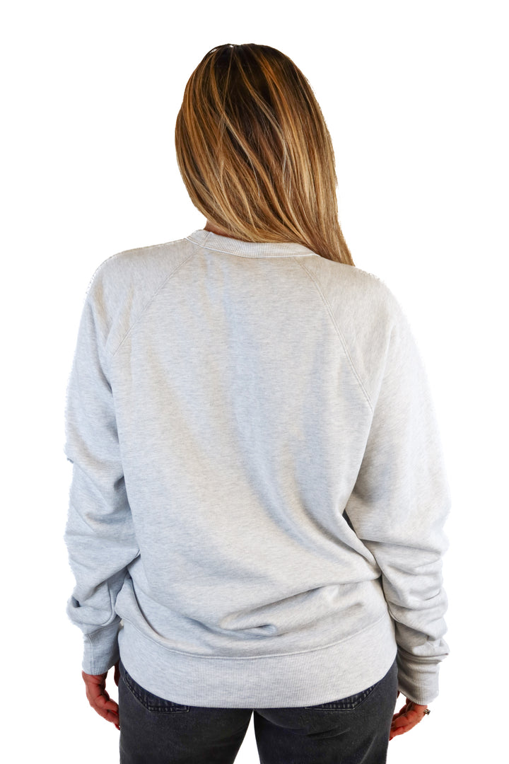 light gray NFL Cowboys crewneck (M)