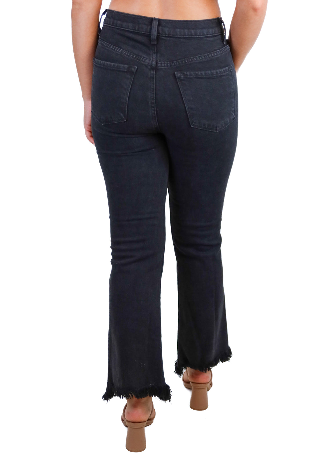 jbrand black cropped leg jean (2; retail $199)*