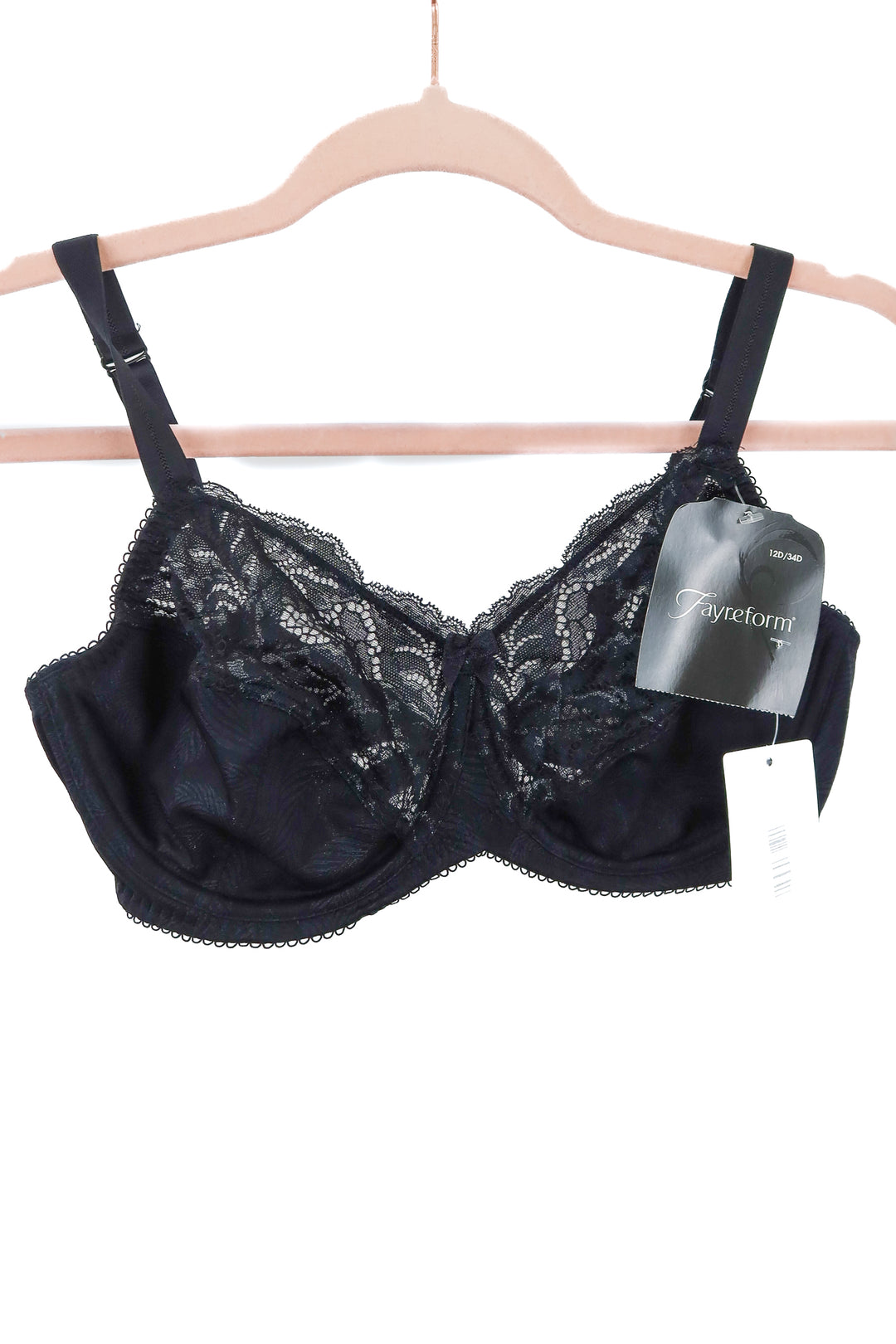 fayreform black lace bra NWT (34D)