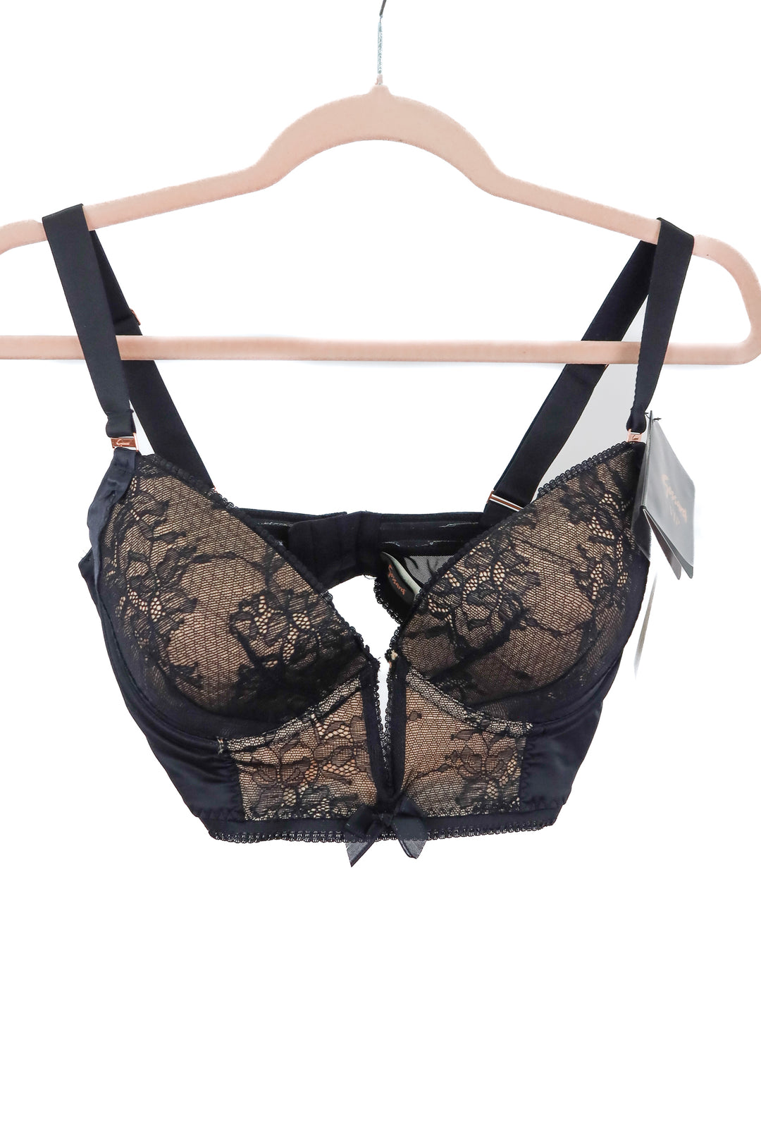 gossard vip black lace bra NWT (34D)