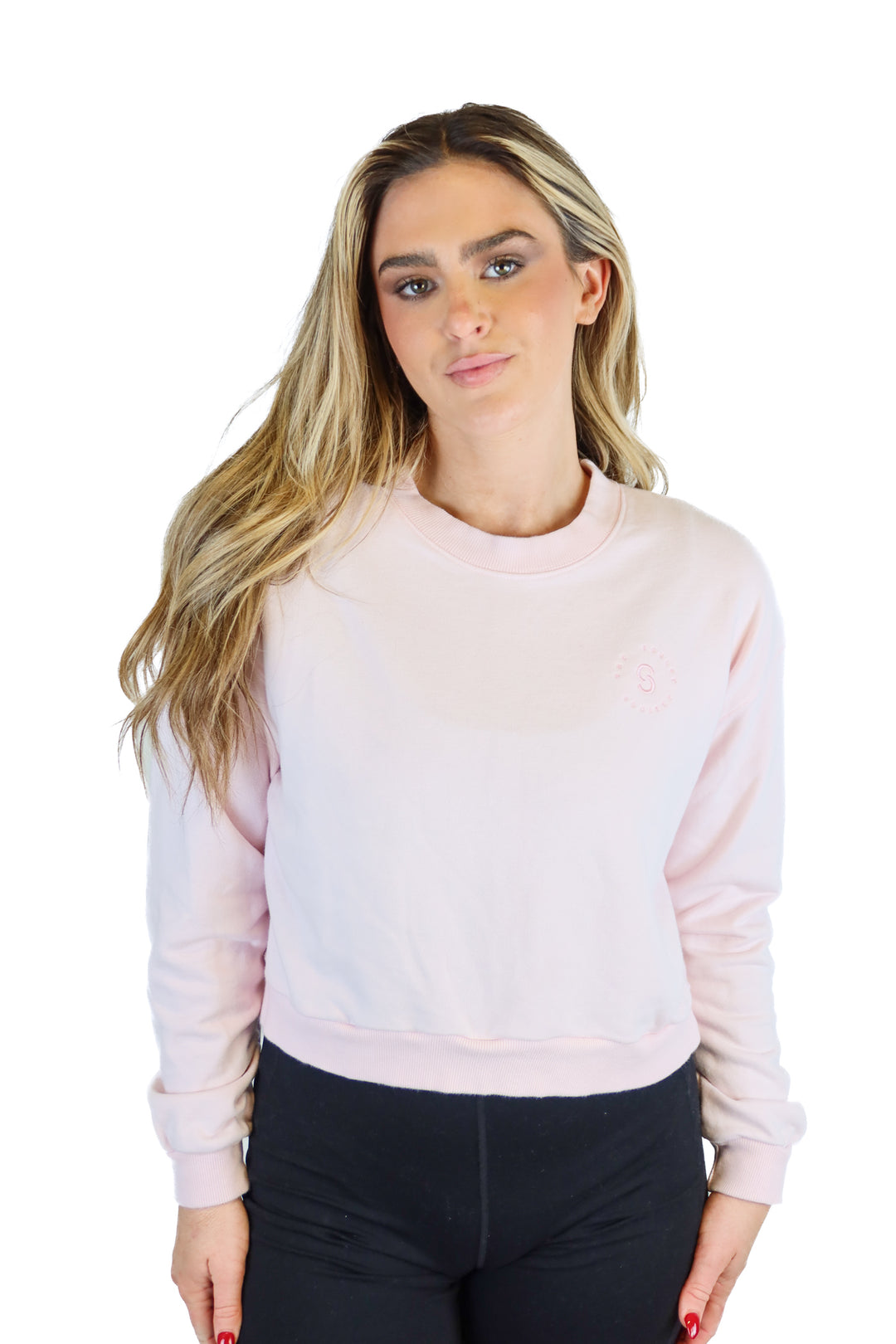 The Sculpt Society pink sweatshirt (S)*