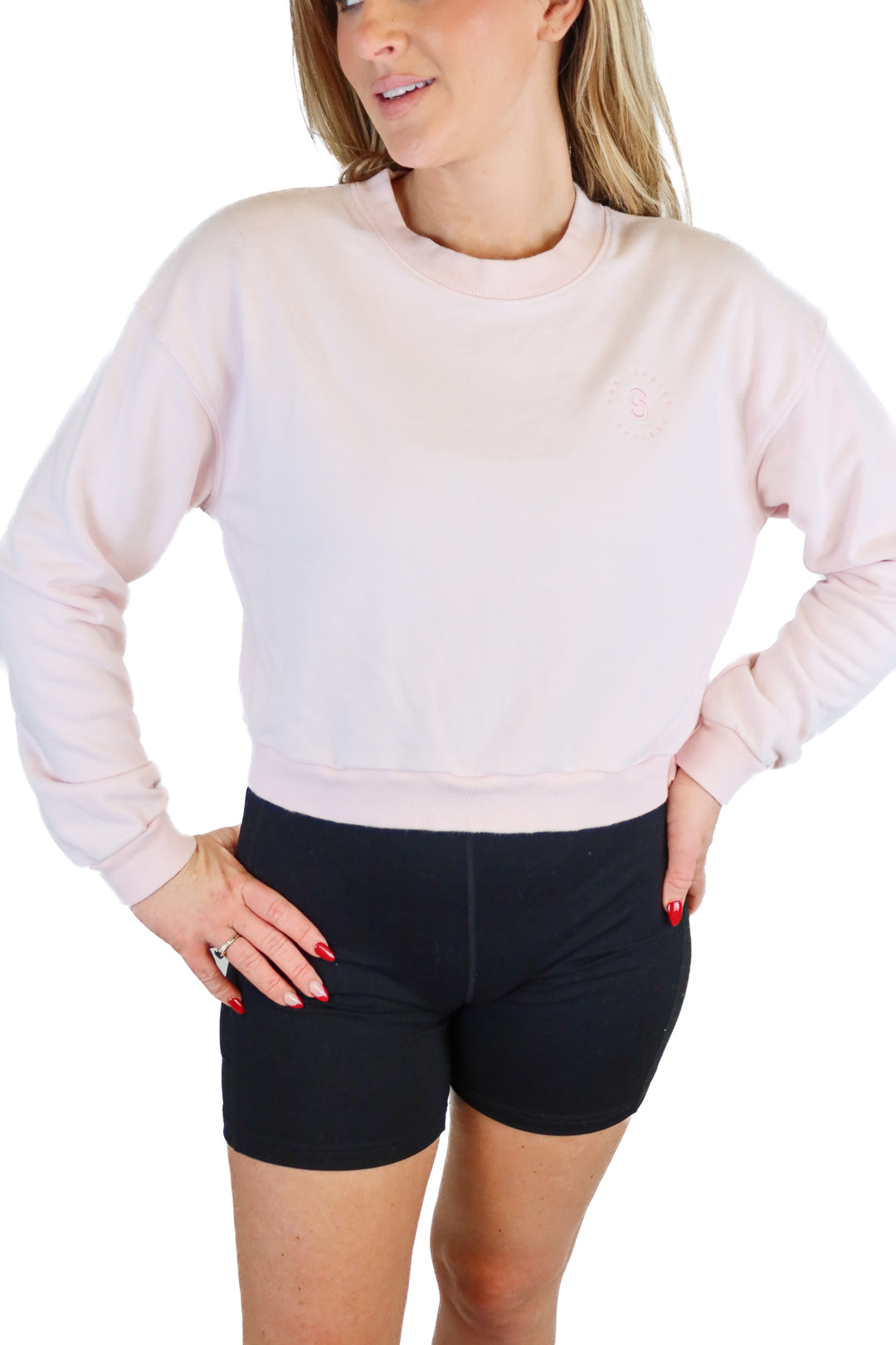 The Sculpt Society pink sweatshirt (S)*