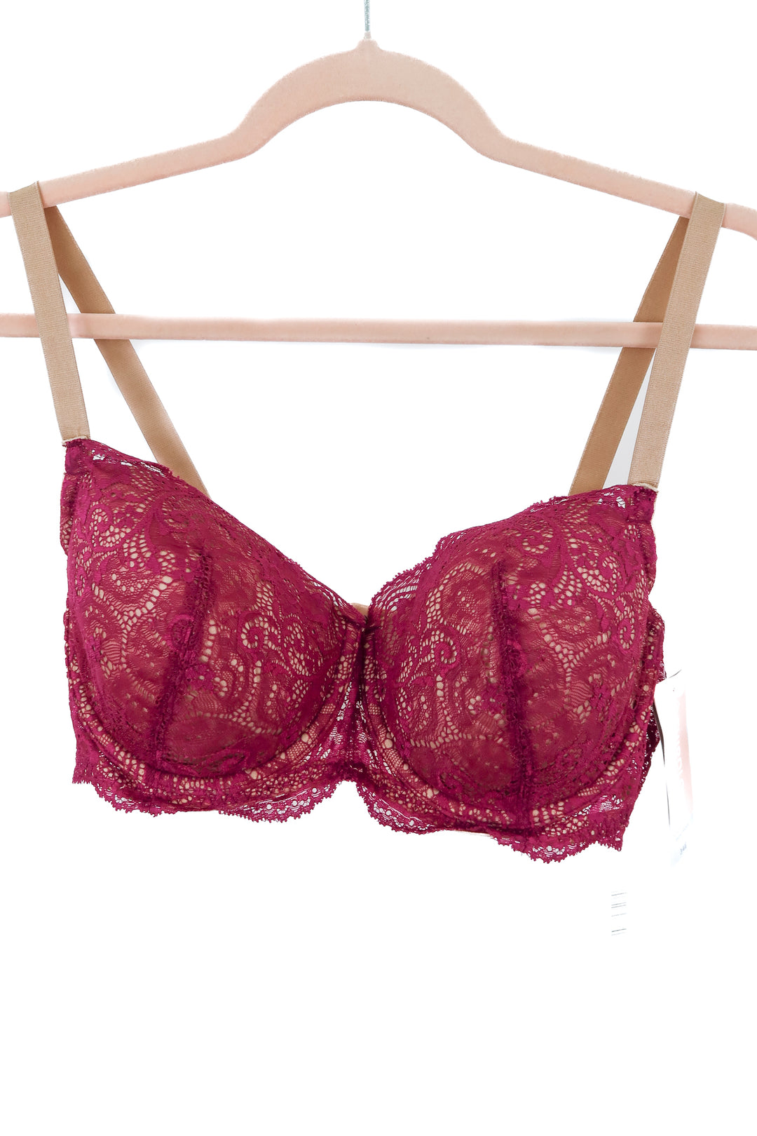 thirdlove purple lace bra NWT (34E)