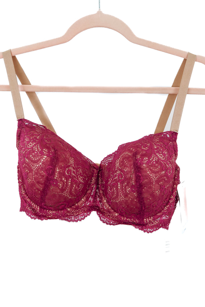 thirdlove purple lace bra NWT (34E)