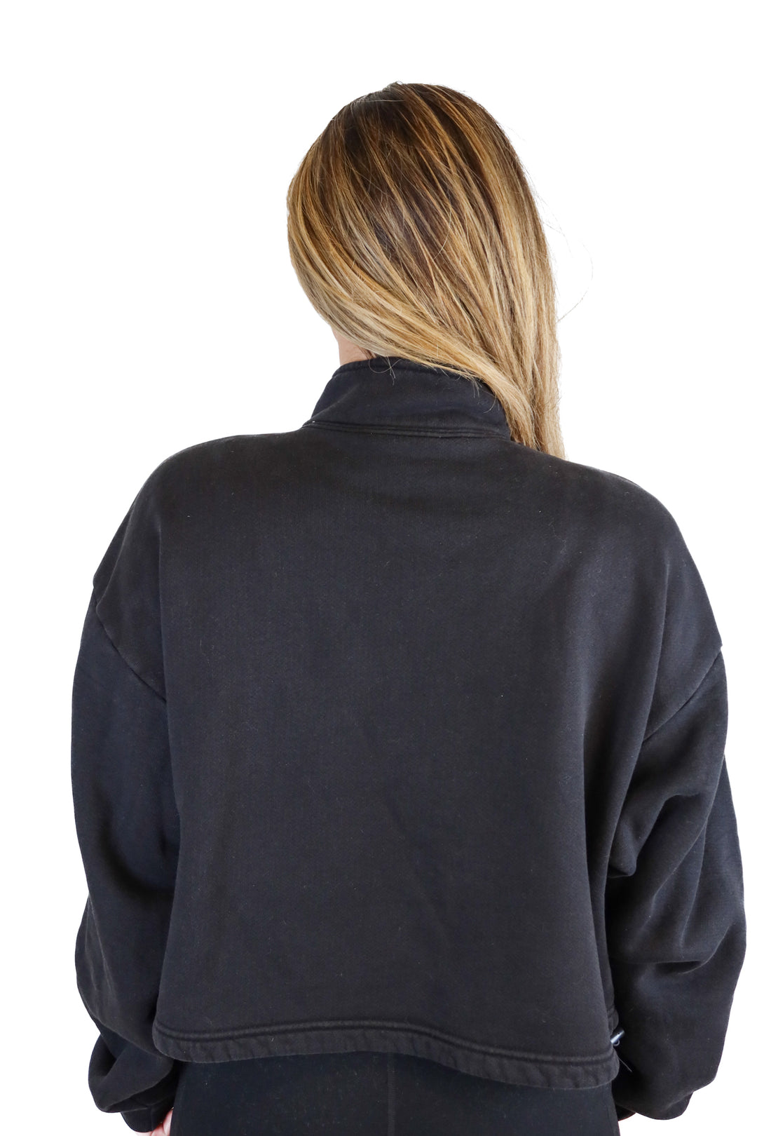 Set Active Half-Zip Black Hoodie (S)*