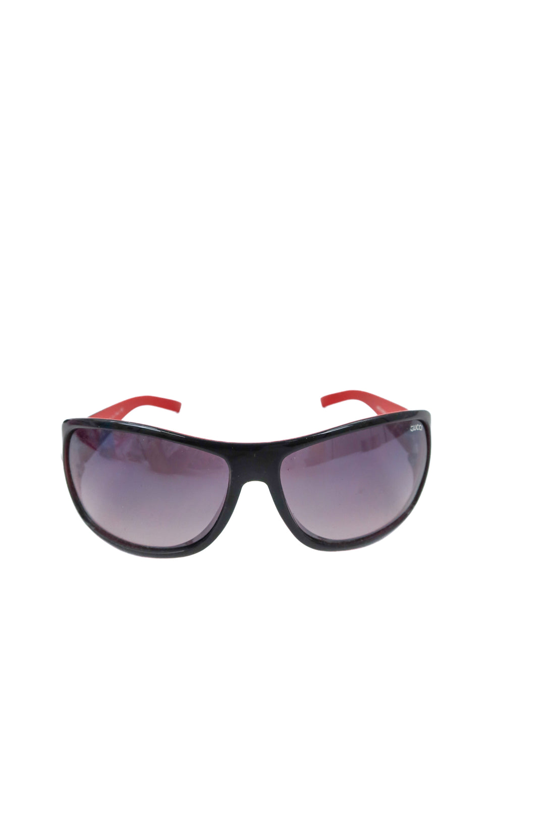 gucci black/red/silver sunglasses