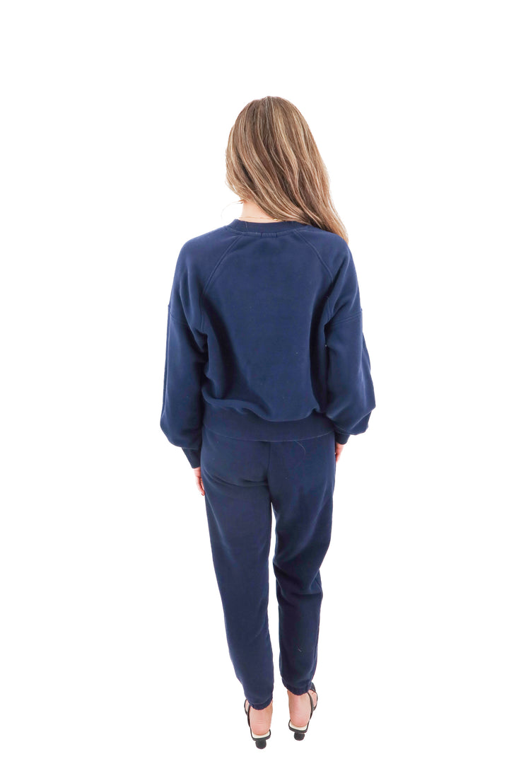 Dynamite navy sweat set (S)
