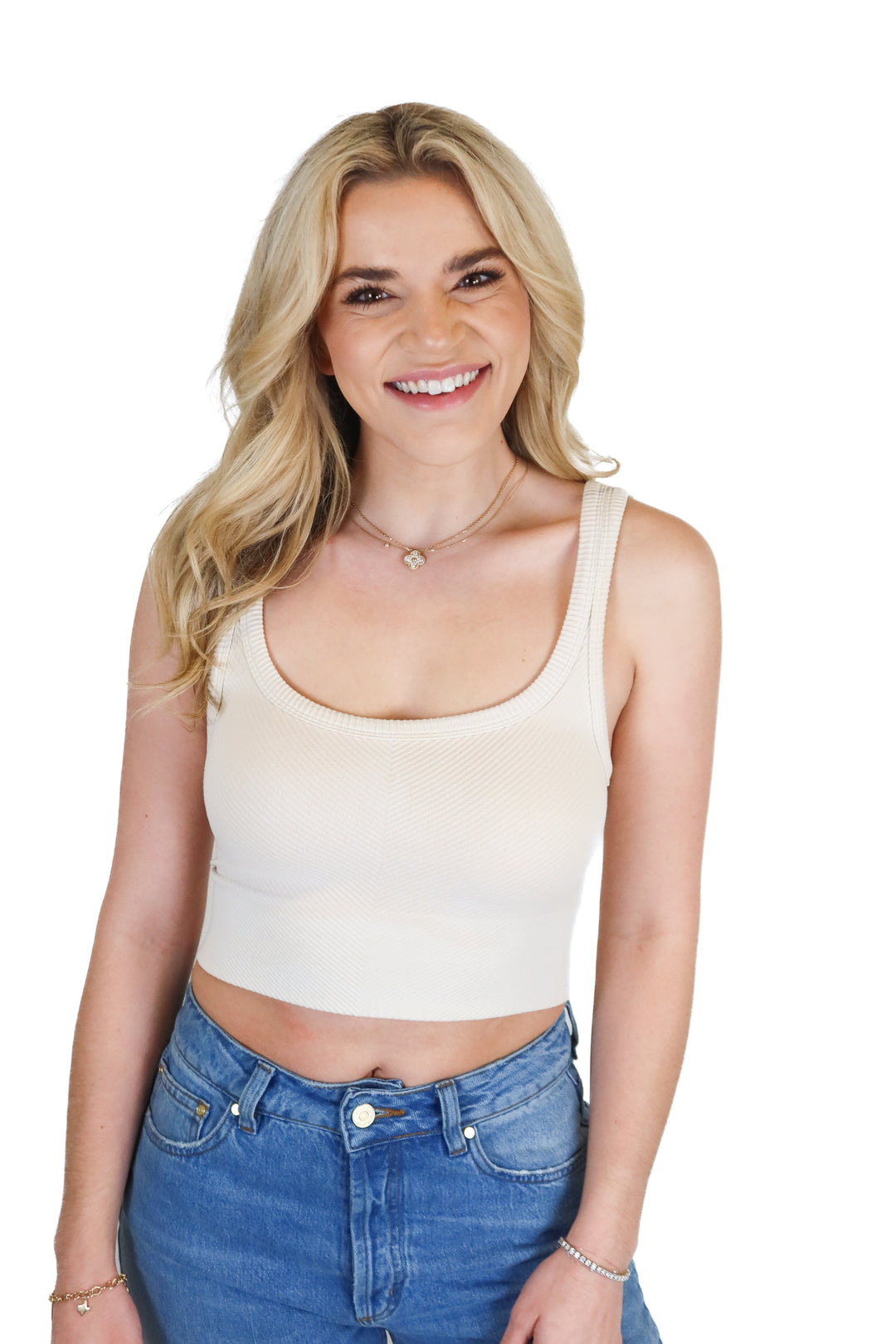 amazing lace cream athleisure top (s)*
