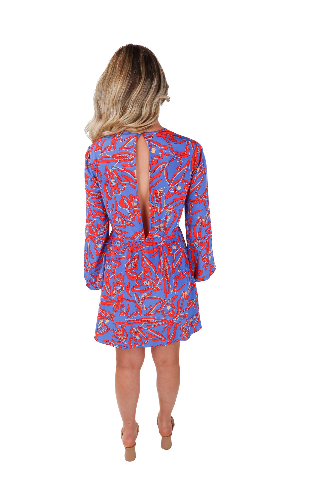 Diane von Furstenberg silk printed mini dress (est. retail $495)