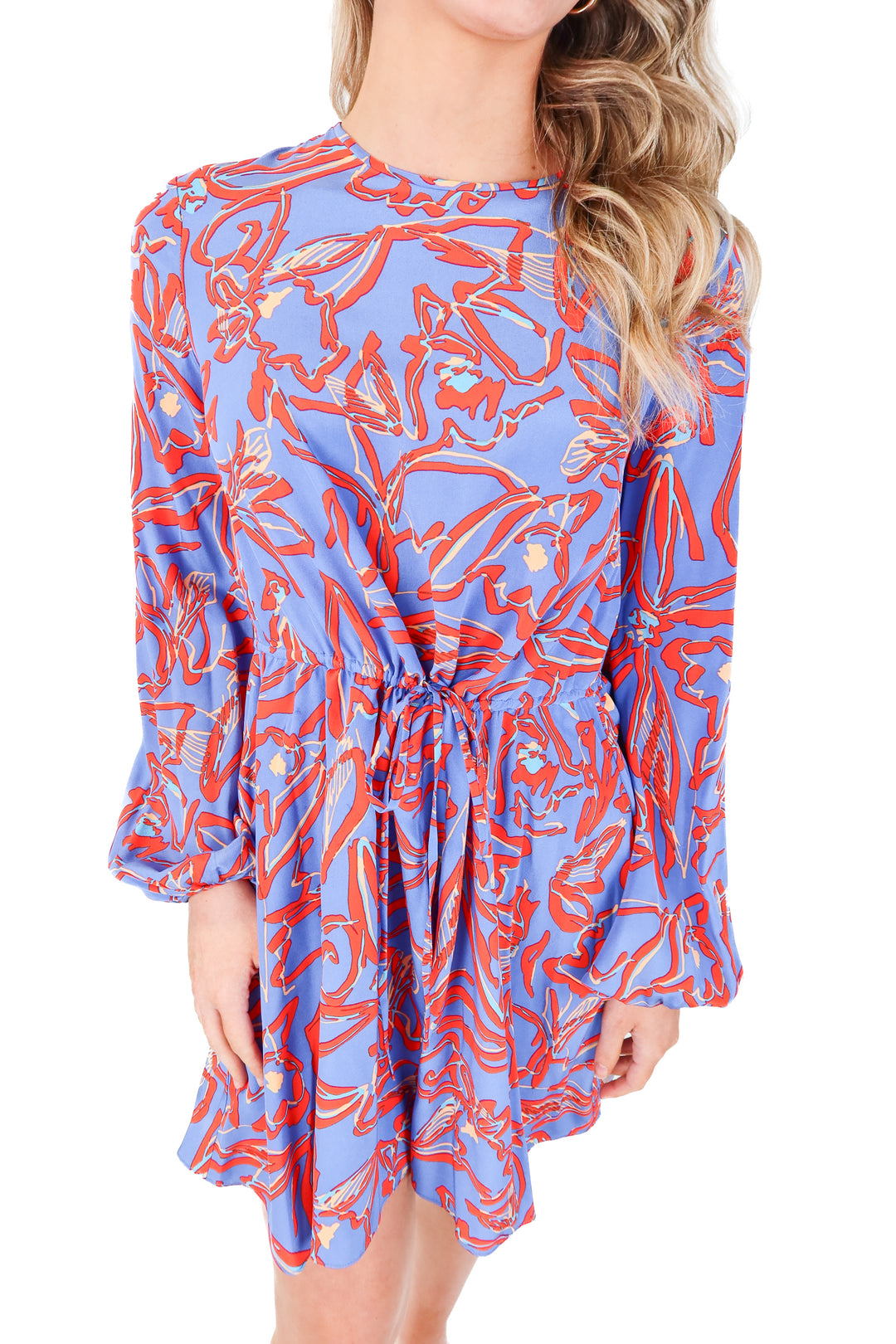 Diane von Furstenberg silk printed mini dress (est. retail $495)