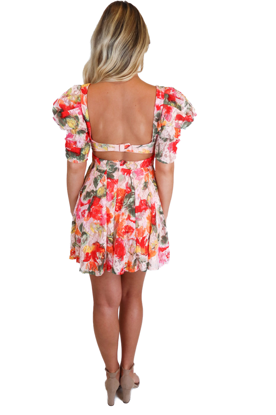 for love and lemons floral mini dress (s) NWT