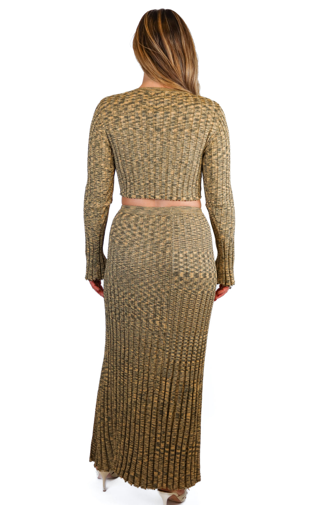 Dissh green/brown skirt set NWT (S; $129.99)