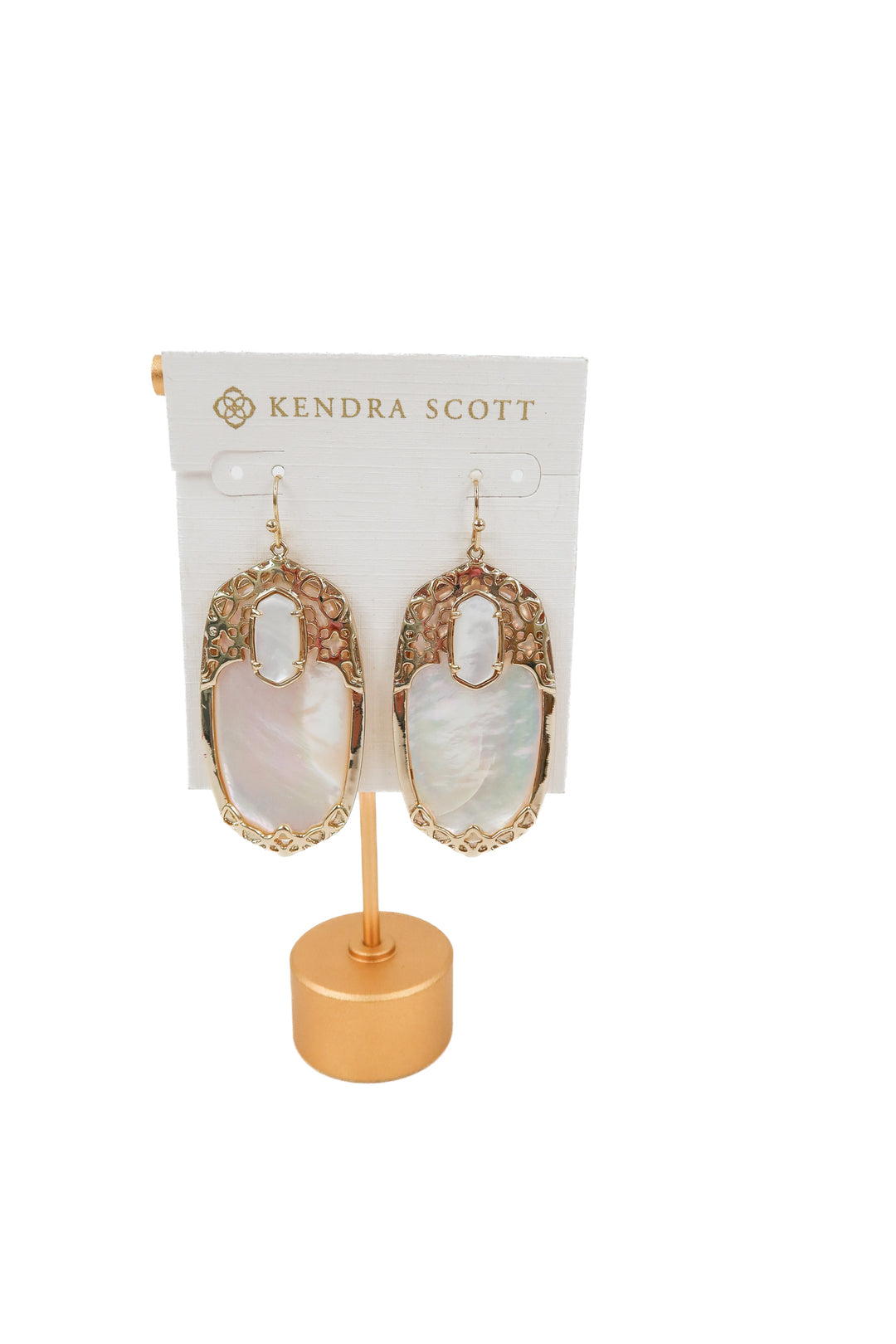 kendra scott light crystal statement earrings NWT