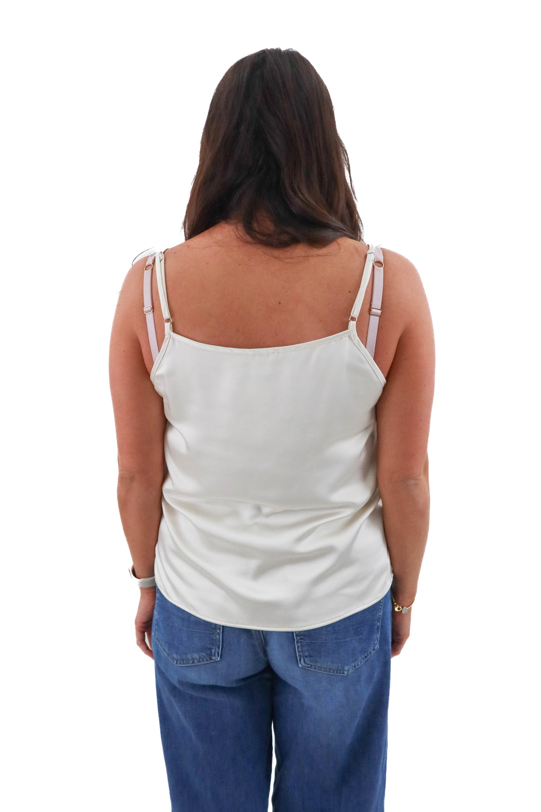 Sedge ivory cami top (size m; retail $118)