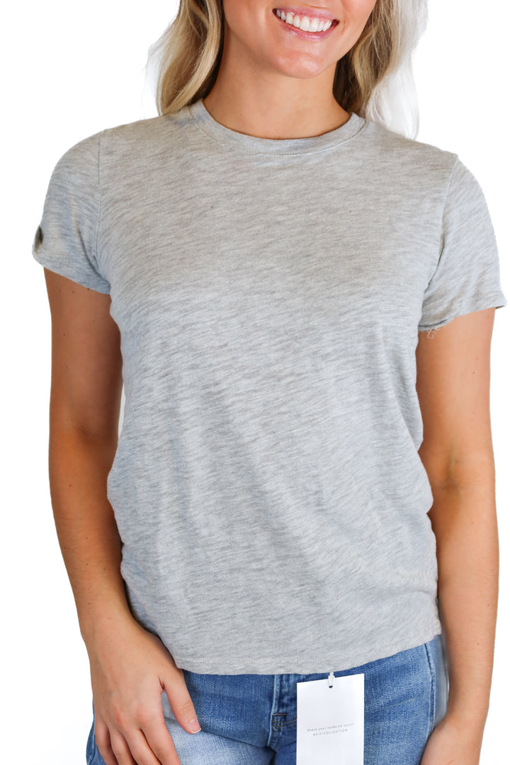 ATM light gray tee (S; retail $125)