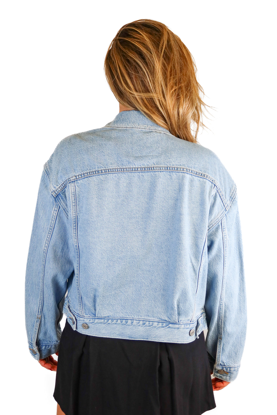 Levi's light wash denim jacket (M; retail $89.50)