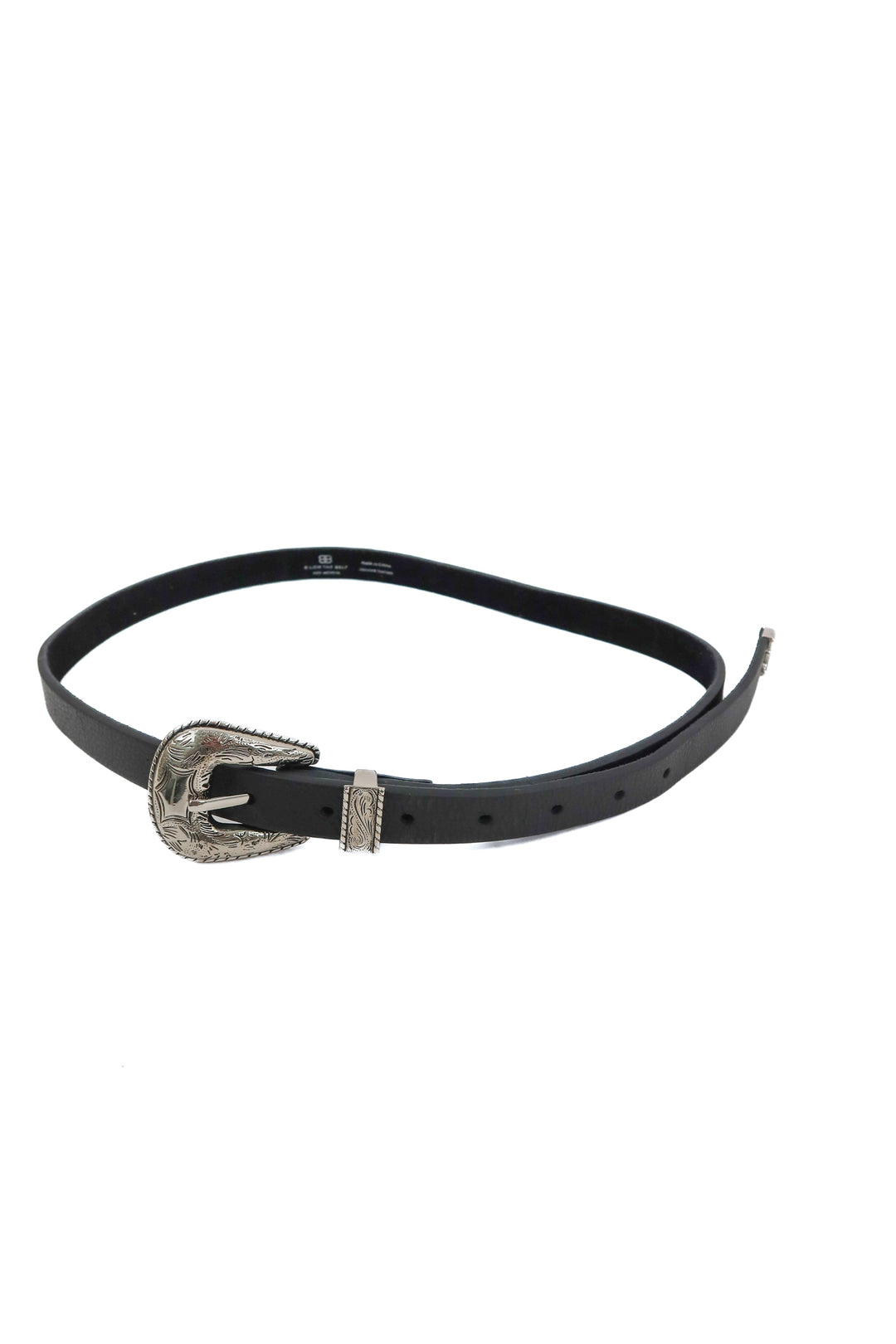b-low the belt black/silver belt buckle (m)