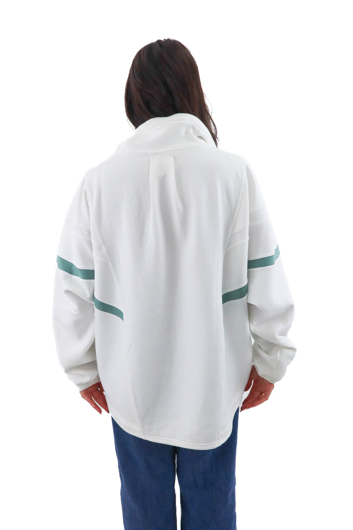 fp movement cream track jacket (L; retail $158)