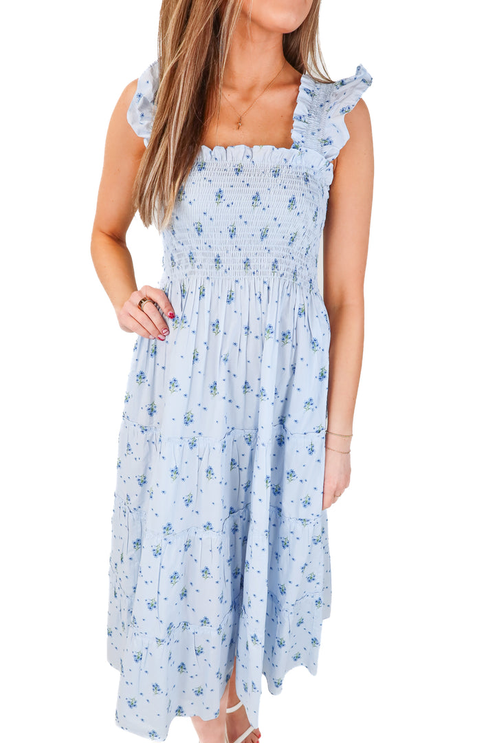 hill house blue floral nap dress (XXS; retail $178)