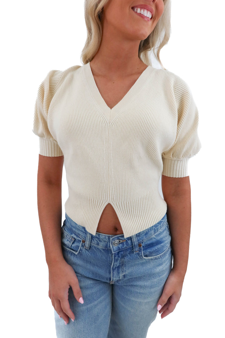 Ulla Johnson Cream Sweater (s; retail $370)