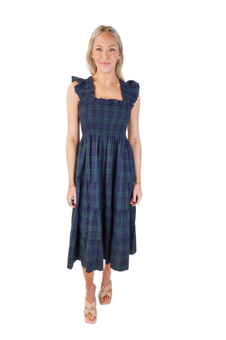 hill house plaid nap dress NWT (xs)