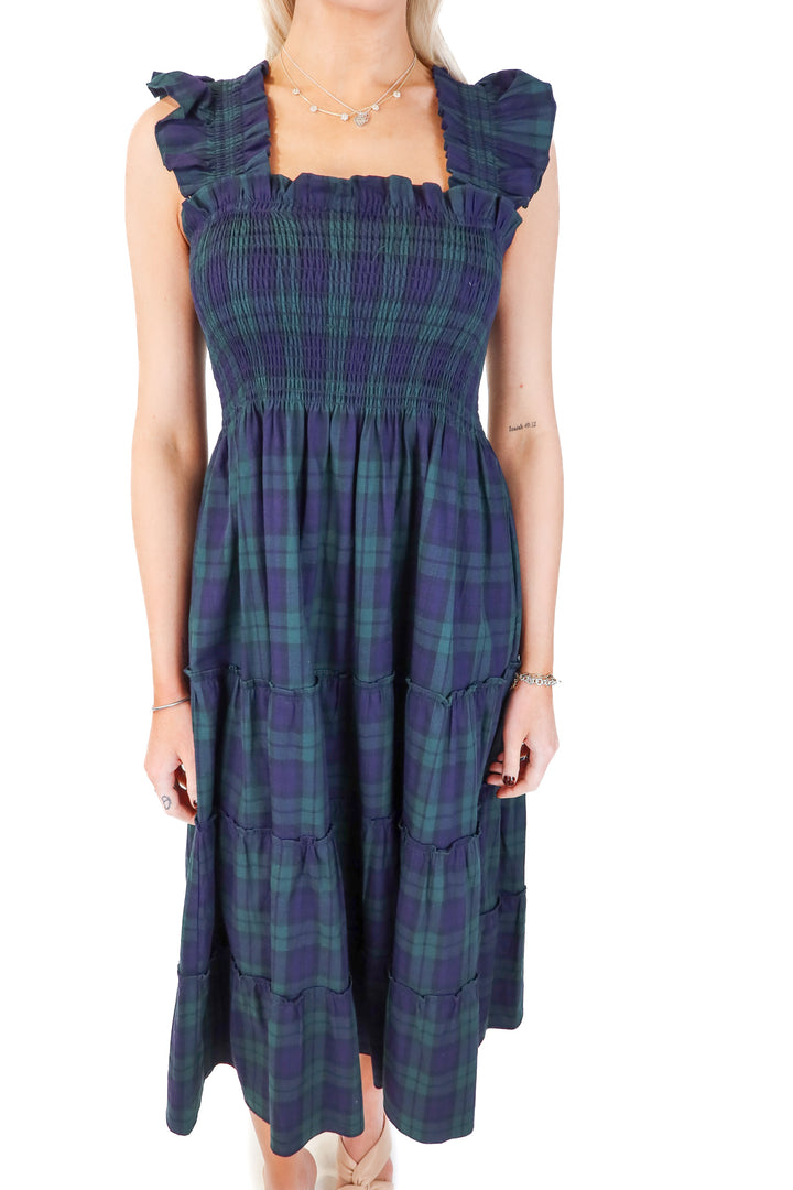 hill house plaid nap dress NWT (xs)